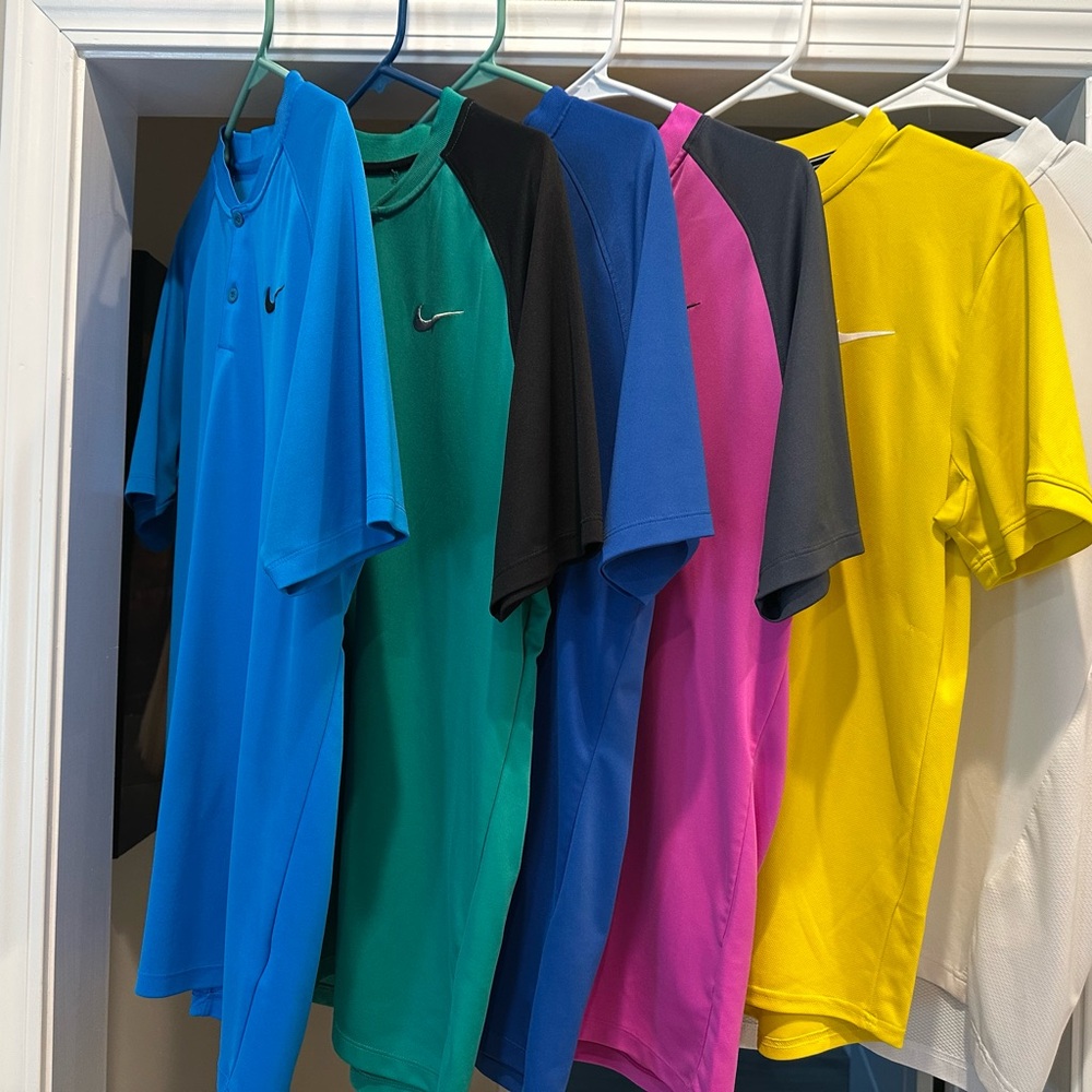 Nike Multicolor Dri-FIT Shirts Collection
